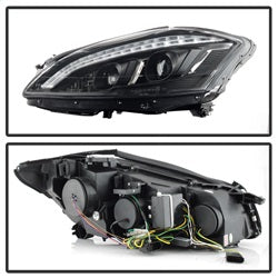 Spyder Auto 5083890 DRL LED Projector Headlights - Truck Part Superstore