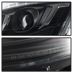 Spyder Auto 5083890 DRL LED Projector Headlights - Truck Part Superstore