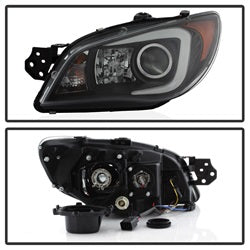 Spyder Auto 5083913 DRL LED Projector Headlights - Truck Part Superstore