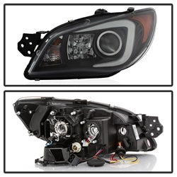Spyder Auto 5083920 Halo DRL LED Projector Headlight - Truck Part Superstore