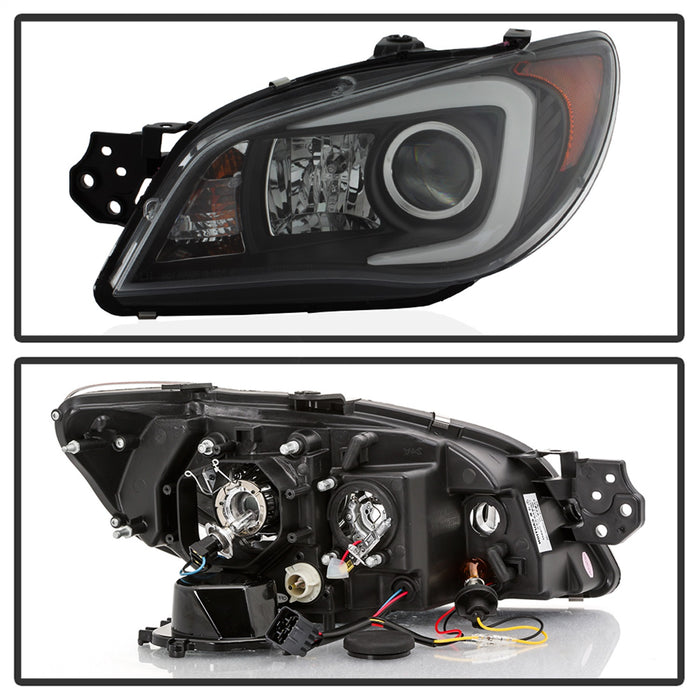 Spyder Auto 5083920 Halo DRL LED Projector Headlight - Truck Part Superstore