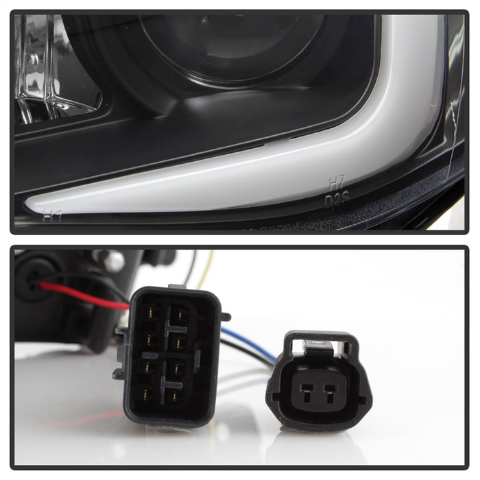 Spyder Auto 5083937 DRL LED Projector Headlights - Truck Part Superstore