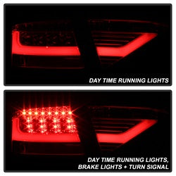 Spyder Auto 5083951 LED Tail Lights; LED Model Only; Not Compatible w/Incandescent Model; Smoke; - Truck Part Superstore