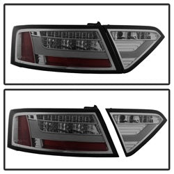 Spyder Auto 5083951 LED Tail Lights; LED Model Only; Not Compatible w/Incandescent Model; Smoke; - Truck Part Superstore