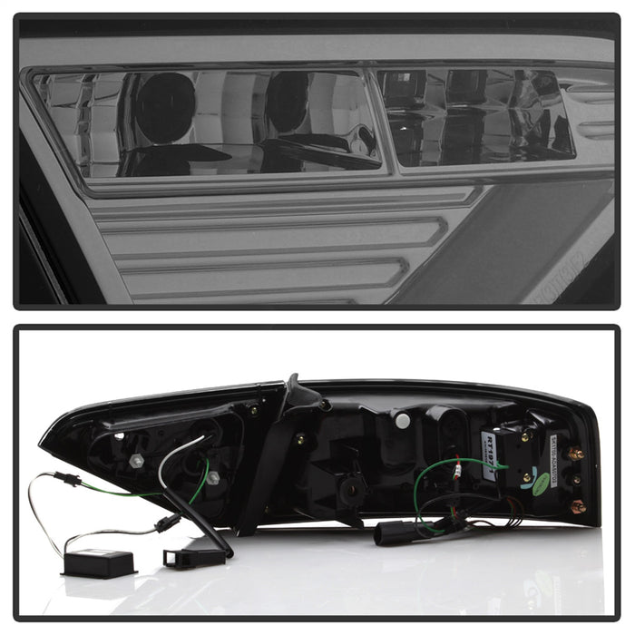 Spyder Auto 5083951 LED Tail Lights; LED Model Only; Not Compatible w/Incandescent Model; Smoke; - Truck Part Superstore