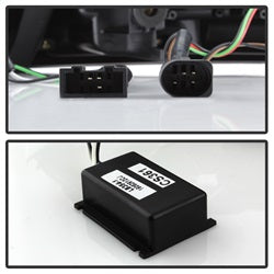 Spyder Auto 5083951 LED Tail Lights; LED Model Only; Not Compatible w/Incandescent Model; Smoke; - Truck Part Superstore