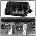 Spyder Auto 5083975 LED Fog Lights; Bulbs Included; Pair; Black; - Truck Part Superstore
