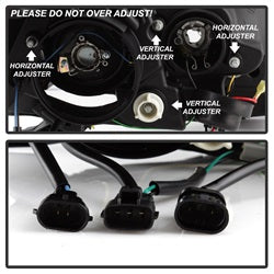 Spyder Auto 5083982 OEM Fog Lights; Halogen Model Only; Not Compatible w/Xenon/HID Model; Black; - Truck Part Superstore