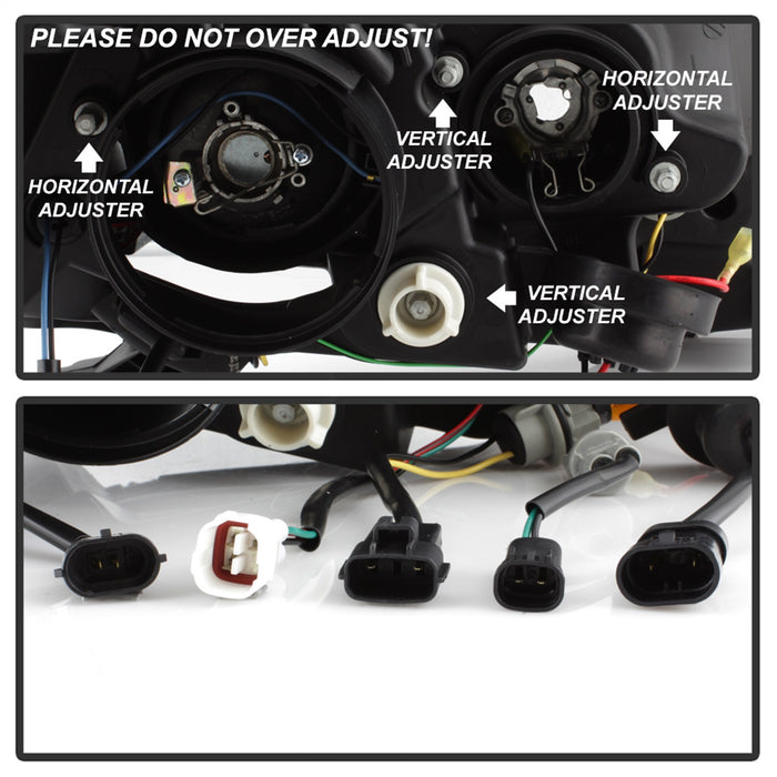 Spyder Auto 5084002 OEM Fog Lights; Halogen Model Only; Not Compatible w/Xenon/HID Model; Black; - Truck Part Superstore