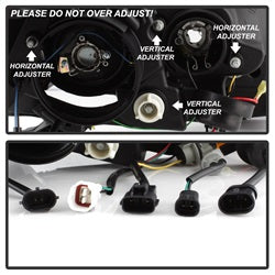 Spyder Auto 5084002 OEM Fog Lights; Halogen Model Only; Not Compatible w/Xenon/HID Model; Black; - Truck Part Superstore