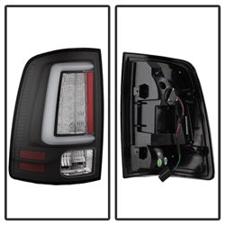 Spyder Auto 5084057 LED Tail Lights; LED Model Only; Not Compatible w/Incandescent Model; Black; V2; - Truck Part Superstore