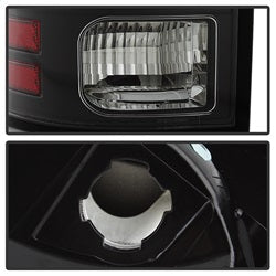Spyder Auto 5084057 LED Tail Lights; LED Model Only; Not Compatible w/Incandescent Model; Black; V2; - Truck Part Superstore