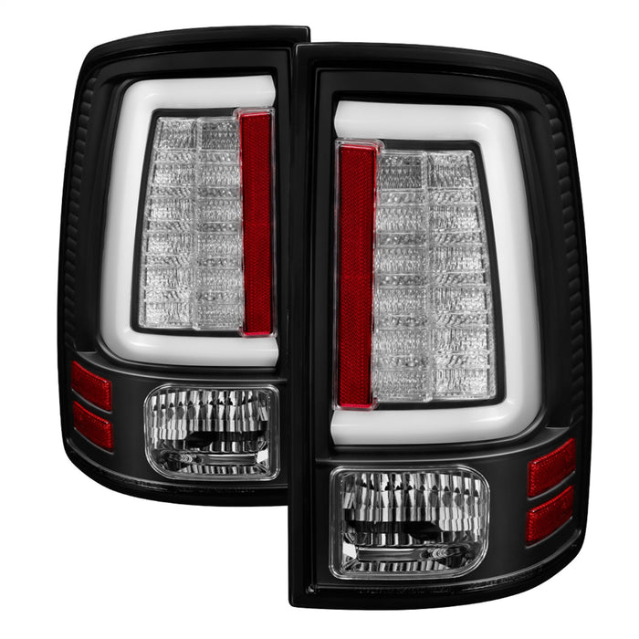 Spyder Auto 5084057 LED Tail Lights; LED Model Only; Not Compatible w/Incandescent Model; Black; V2; - Truck Part Superstore