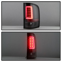 Spyder Auto 5084088 Light Bar LED Tail Lights; Version 3; Black; - Truck Part Superstore