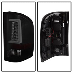 Spyder Auto 5084095 Light Bar LED Tail Lights; Version 3; Black Smoke; - Truck Part Superstore