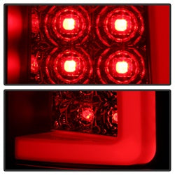 Spyder Auto 5084095 Light Bar LED Tail Lights; Version 3; Black Smoke; - Truck Part Superstore