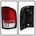 Spyder Auto 5084101 Light Bar LED Tail Lights; Version 3; Red Clear; - Truck Part Superstore
