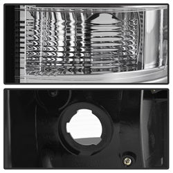 Spyder Auto 5084101 Light Bar LED Tail Lights; Version 3; Red Clear; - Truck Part Superstore