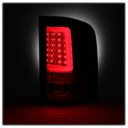 Spyder Auto 5084101 Light Bar LED Tail Lights; Version 3; Red Clear; - Truck Part Superstore
