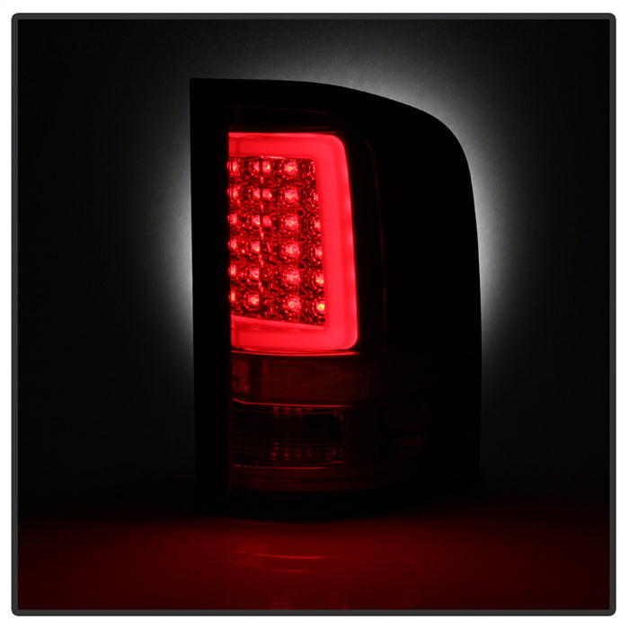 Spyder Auto 5084101 Light Bar LED Tail Lights; Version 3; Red Clear; - Truck Part Superstore