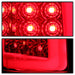 Spyder Auto 5084101 Light Bar LED Tail Lights; Version 3; Red Clear; - Truck Part Superstore