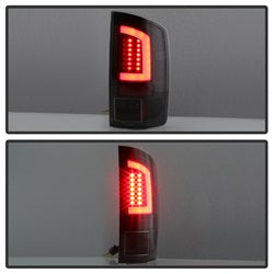 Spyder Auto 5084118 Light Bar LED Tail Lights; Version 3; Black; - Truck Part Superstore