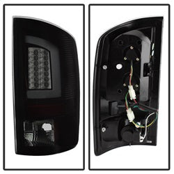 Spyder Auto 5084125 Light Bar LED Tail Lights; Version 3; Black Smoke; - Truck Part Superstore