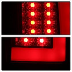 Spyder Auto 5084125 Light Bar LED Tail Lights; Version 3; Black Smoke; - Truck Part Superstore