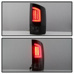 Spyder Auto 5084125 Light Bar LED Tail Lights; Version 3; Black Smoke; - Truck Part Superstore