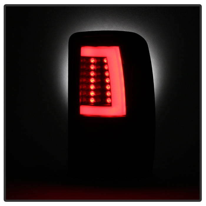 Spyder Auto 5084149 Light Bar LED Tail Lights; Version 2; Lift Gate Style Only; Black; - Truck Part Superstore