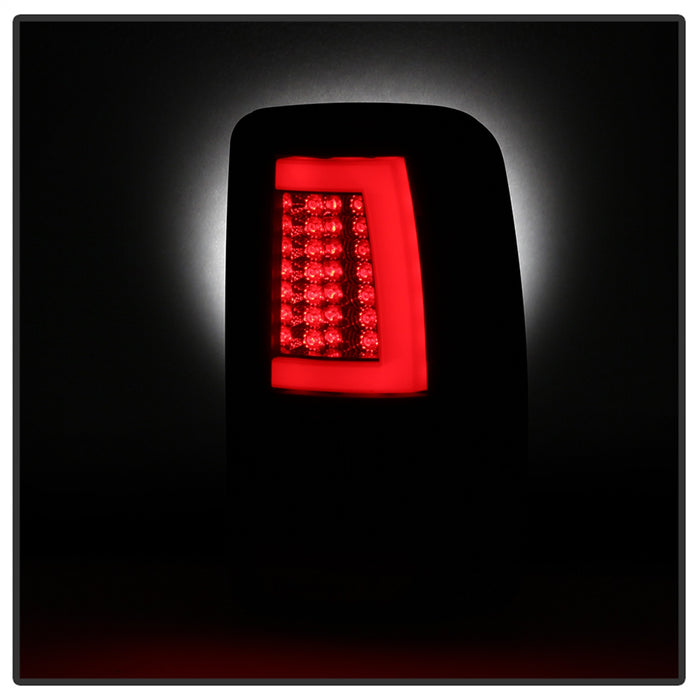 Spyder Auto 5084156 Light Bar LED Tail Lights; Version 2; Lift Gate Style Only; Black Smoke; - Truck Part Superstore