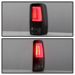 Spyder Auto 5084156 Light Bar LED Tail Lights; Version 2; Lift Gate Style Only; Black Smoke; - Truck Part Superstore