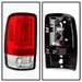 Spyder Auto 5084163 LED Tail Lights; Version 2; Lift Gate Style Only; Light Bar; Red Clear; - Truck Part Superstore
