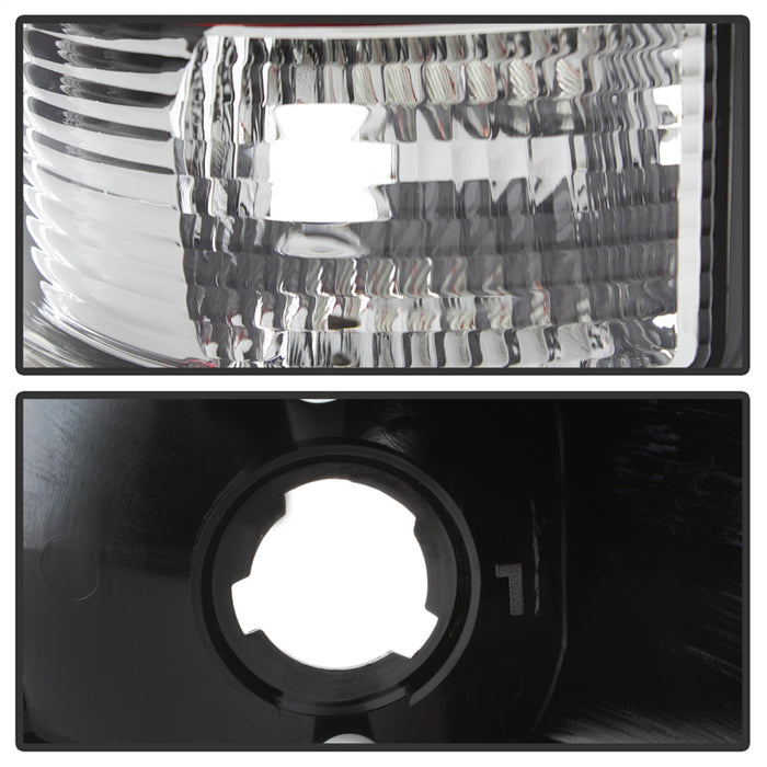Spyder Auto 5084163 LED Tail Lights; Version 2; Lift Gate Style Only; Light Bar; Red Clear; - Truck Part Superstore