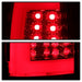 Spyder Auto 5084163 LED Tail Lights; Version 2; Lift Gate Style Only; Light Bar; Red Clear; - Truck Part Superstore
