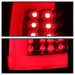 Spyder Auto 5084163 LED Tail Lights; Version 2; Lift Gate Style Only; Light Bar; Red Clear; - Truck Part Superstore