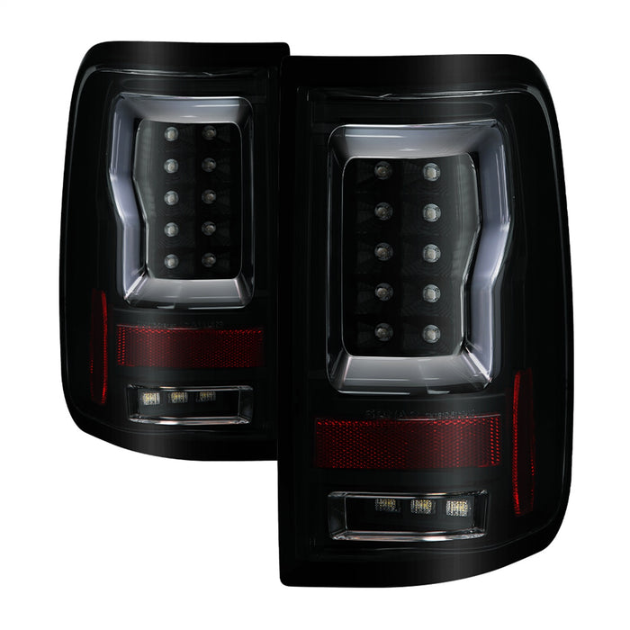 Spyder Auto 5084187 Light Bar LED Tail Lights; Version 2; Black Smoke; - Truck Part Superstore