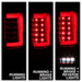 Spyder Auto 5084194 Light Bar LED Tail Lights; Version 2; Red Clear; - Truck Part Superstore