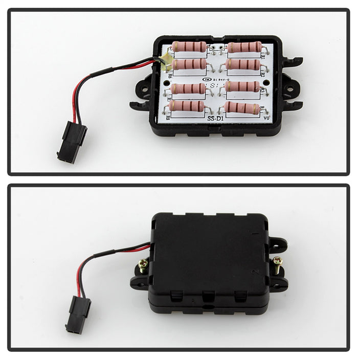 Spyder Auto 5084194 Light Bar LED Tail Lights; Version 2; Red Clear; - Truck Part Superstore