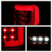 Spyder Auto 5084194 Light Bar LED Tail Lights; Version 2; Red Clear; - Truck Part Superstore