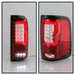 Spyder Auto 5084194 Light Bar LED Tail Lights; Version 2; Red Clear; - Truck Part Superstore