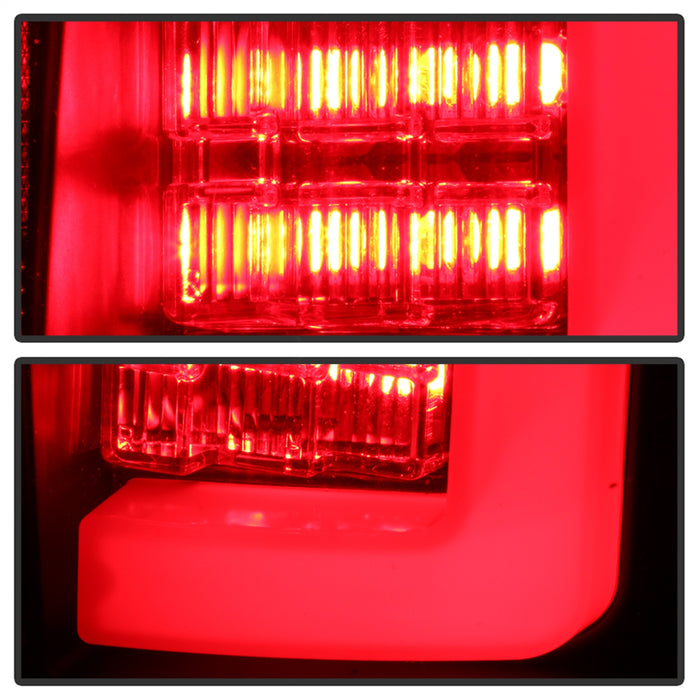 Spyder Auto 5084200 Light Bar LED Tail Lights; Version 2; Black; - Truck Part Superstore