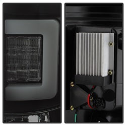 Spyder Auto 5084217 Light Bar LED Tail Lights; Version 2; Black Smoke; - Truck Part Superstore
