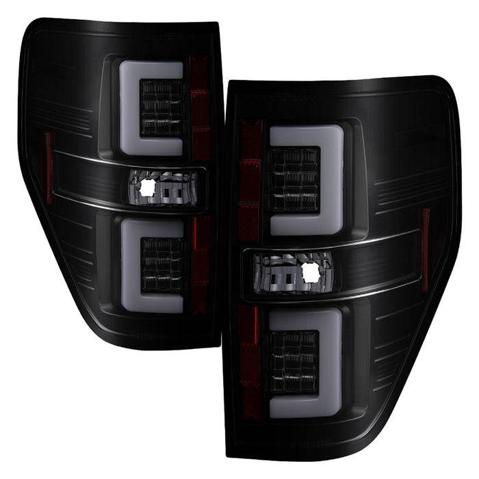 Spyder Auto 5084217 Light Bar LED Tail Lights; Version 2; Black Smoke; - Truck Part Superstore