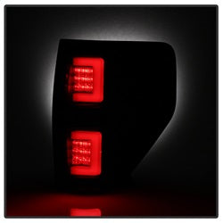 Spyder Auto 5084217 Light Bar LED Tail Lights; Version 2; Black Smoke; - Truck Part Superstore