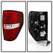 Spyder Auto 5084224 Light Bar LED Tail Lights; Version 2; Red Clear; - Truck Part Superstore