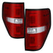 Spyder Auto 5084224 Light Bar LED Tail Lights; Version 2; Red Clear; - Truck Part Superstore