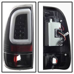 Spyder Auto 5084231 Light Bar LED Tail Lights; Version 3; Black; - Truck Part Superstore