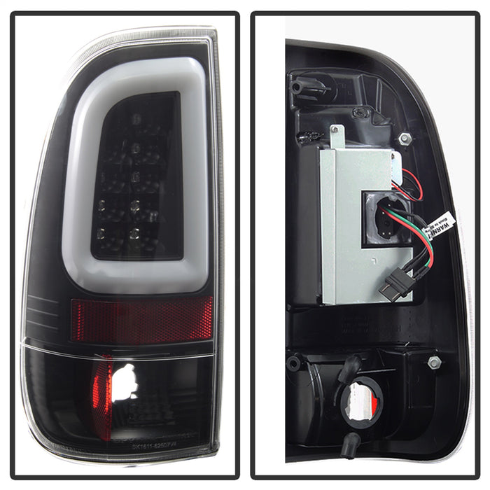 Spyder Auto 5084231 Light Bar LED Tail Lights; Version 3; Black; - Truck Part Superstore