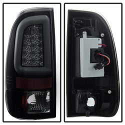 Spyder Auto 5084248 Light Bar LED Tail Lights; Version 3; Black Smoke; - Truck Part Superstore